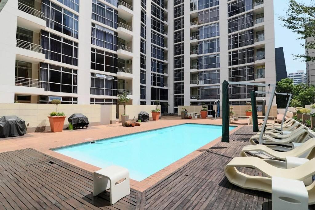 Upmarket Sandton Hydro Park Apartments Johannesburg Kültér fotó